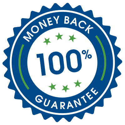 Guarantee Seal: 100% Satisfaction Guaranteed